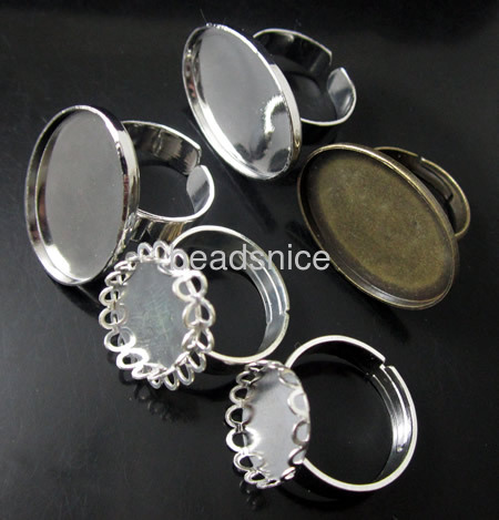 Brass ring,13X18mm-25X18mm,Nickel-Free,Lead-Safe,